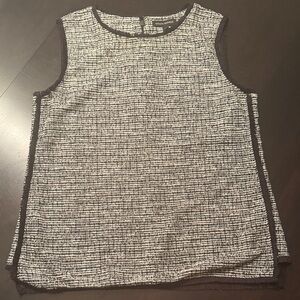 Banana Republic Monochrome Sleeveless Top